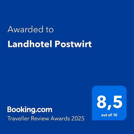 Landhotel Postwirt غرافناو المظهر الخارجي الصورة